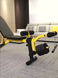 Multifunctional Dumbbell Stool Fitness Chair Bench Press Equipment Male Flying Bird Training Stool Leg Practice Equipment