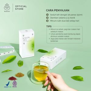 Kalon Premium Detox Saffron Teabags | Halal Weight Control Green Tea Bags | Healthier You Diet Beverage