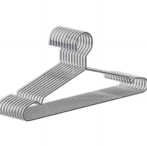 304 Stainless Steel Strong Wire Metal Hanger Heavy Duty Clothes Hangers