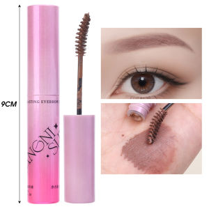 Long Lasting Eyebrow Dyeing Cream Natural Velvet Mist Eyebrow Enhancer Dye Gel Tint Quick Dry 4color Brow Makeup Cosmetic Novice