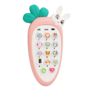 Mainan Bayi Music Lobak Phone Dengan Lampu Early Learning Menyanyi Song Telephone