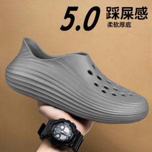 Free Shipping MenS Large-Size Clogs New Summer Casual Slip-On Sandals For Outdoor Wear Featuring A Non-Slip Design For The Beach