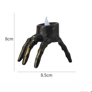 KAWAIIR Interesting Halloween Skull Light Creative Small LED Night Light Glowing Funny Halloween Lamp Party Decor