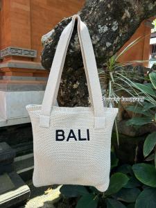 TAS RAJUT MESIN BALI / TAS HANDMADE/ TOTE BAG