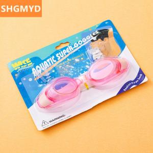 [COD] SHGMYD Anti Fog Swimming Goggles Waterproof HD Swim Pool Water Adjustable Adult Children Silicone Diving Surfing Eyewear With Box