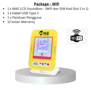 Maybank MAE Soundbox Ewallet speaker QRpay