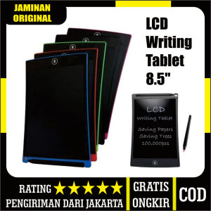 [BISA COD] LCD Tablet Edukasi Anak - Drawing Writing Tablet Belajar Sekolah - Papan Tulis Digital - Papan Tulis Untuk Gambar Tulis LCD LED 8.5 With Stylus Pen - LCD Drawing Writing Tablet - Papan Tulis LCD Gambar Untuk Anak Dan Dewasa bisa di hapus