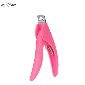 Myyeah Fake Nail Clippers U-shaped Adjustable Fake Nail Cutter Trimmer Anti-Splash False Nail Clipper Cover DIY Nail Art Care Tool