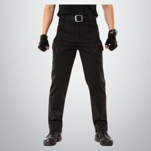 เนื้อยีนส์หนา ผ้ายืด IX9 กางเกงคาร์โก้ กางเกงยุทธวิธี แนว Tactical ไซส์ S-2XL.