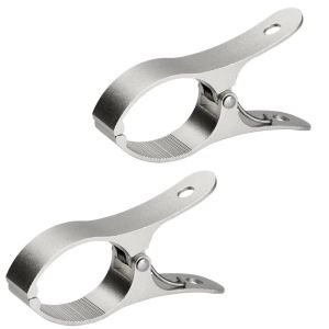 TRASTO 2Pcs Fixing Windproof Clothespins Thicken Heavy Duty Drying Clothes Pegs Blanket Clamps Multipurpose Quilt Clips for Clothing