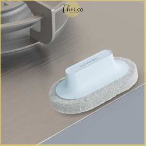 Scrub Sponge Pad Magic Sponge Scrub Brush Pad Brush Cleaning Brush Silicone Carbide Descaling Cleaning Brush Stove Brush Berus