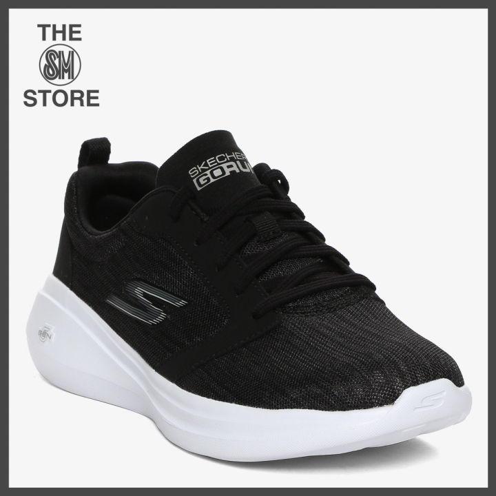 Skechers black shop running shoes