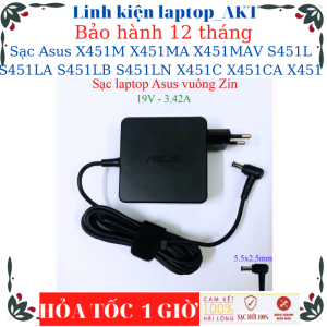 Sạc dùng cho laptop Asus X451M X451MA X451MAV S451L S451LA S451LB S451LN X451C X451CA X451-Sạc Asus 19v-2.37A/3.42A-45W/65W chân thường(5.5*2.5mm)