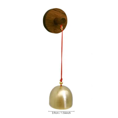 NEXASHOP Door Opening Door Bell Wooden Hanging Decorative Wind Chime Elegant Delightful Sound Shopkeepers Bell for Business Garden