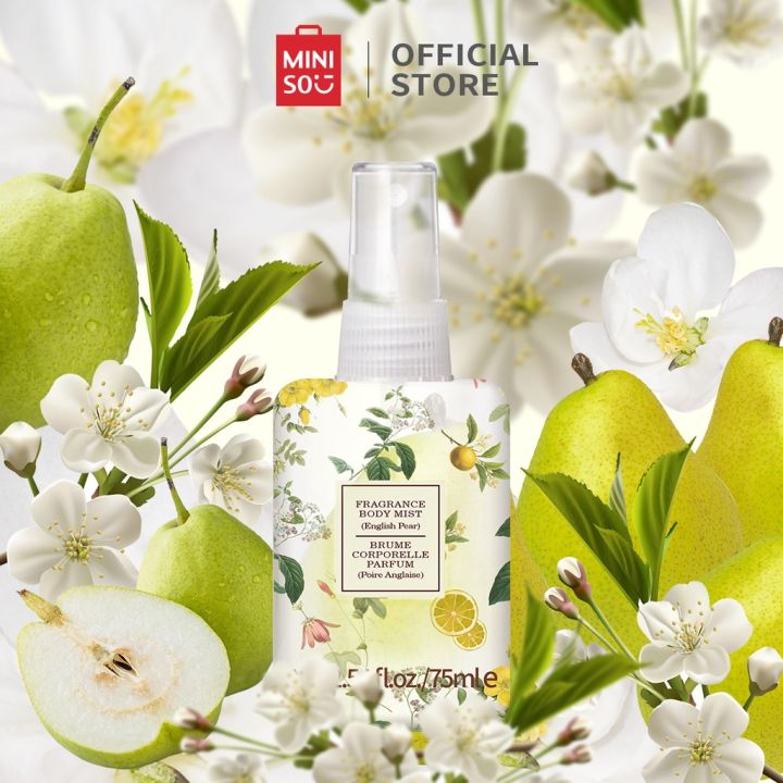 Xịt thơm toàn thân body mist miniso 75ml nhiều loại hương vị xịt ...