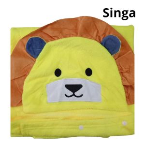 SANDBOX - KP150 SELIMUT BAYI TOPI BONEKA 3D SELIMUT BAYI KARAKTER MURAH