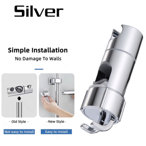 🔥【SG READY STOCK】🔥 Shower Stand Rail Sliding Bathroom Shower Room Adjustable Shower Head Stand Wall-Mounted Shower Head