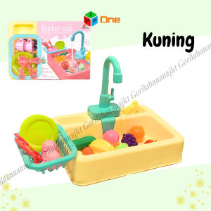 Mainan cuci piring anak Kitchen Sink wastafel wash bin Kitchen Set