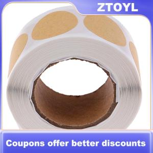 【ZTOYL】 500pcs set Blank round craft Stickers seal labels DIY stickers for Package