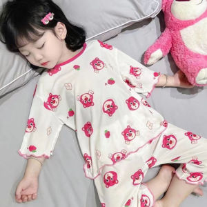 Dapper Darling Baju Tidur Setelan Anak Piyama Perempuan Berkualitas 2-11 Tahun Stelan Piyama