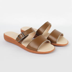 ShoeBest Women's \"Claire\" 008 Flat Sandals: Slip-on Ladies Fashion & Comfortable Casual Wear