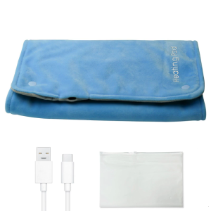 USB Electric Foldable Temperature Control Hot Hand Bag Winter Heating Pad Hand Warmer Convenient for Home and Office Use