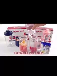 Tefal 400mL Portable Blender Juicer Cup 6 Blades 21000RPM USB Rechargeable Smoothie Maker Mini Fruit Mixer 1500mAh