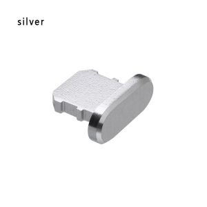 LITTLEX Bền chặt Hợp nhôm Phụ kiện điện thoại Nắp cổng sạc Phích cắm chống bụi Nút loại Đế sạc