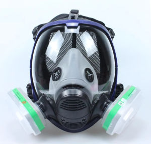 Masker Respirator 6800 Gas Mask 6800 Full Face N95 Cotton Filter 6004 Cartridge