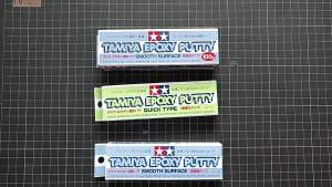 Tamiya AB Epoxy Putty  Quick Dry Smooth Surface for Model Hobby kit Building Repair Tools 87051 87052 87143 87145