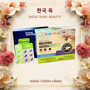 Viên bổ mắt Vitamin A Hanmi Hàn Quốc Everyday Vitamin A Premium - Hộp 60 viên - NGOCRUBYCOSMETICS