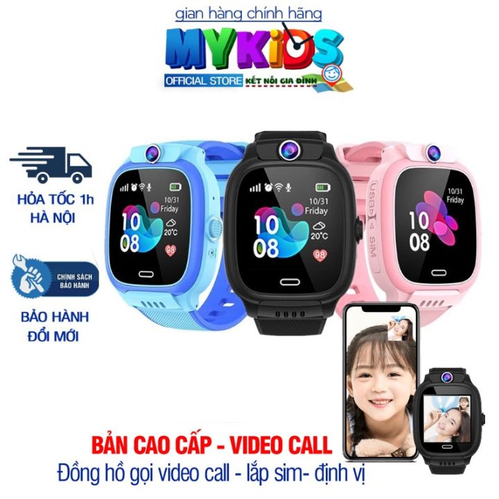 (GỌI VIDEO) Đồng Hồ Định vị Trẻ Em Y36 (bản 2023), Nghe Gọi Video 4G ...