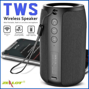 COD ZEALOT Speaker Portable Bluetooth 5.2 super bass outdoor kemah Wireless 3D Stereo Big Bass - S32