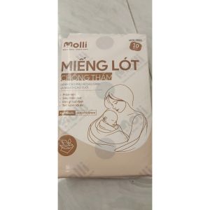 Miếng lót giường hậu sản cho mẹ sau sinh Mollitấm lót giường 60*90cm trẻ em thay tã