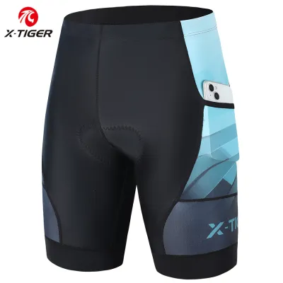 -TIGER Competitive Mens Cycling Pants Shorts Shock-Absorbing Underwear