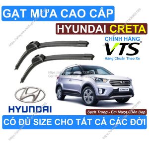 Gạt Mưa Trong Sạch Kính Lái Hyundai Creta Cặp Gạt Mưa Kính L.ái Hyundai Creta Có Đủ Size Cho Các Đ.ời Xe Hyundai Creta