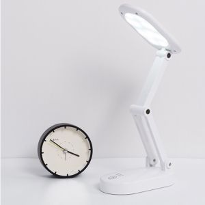 OHO โคมไฟตั้งโต๊ะ รุ่น 1914 แบบพับเก็บได้ อ่านหนังสือถนอมสายตา โคมไฟอ่านหนังสือ โคมไฟหัวเตียง โคมไฟอเนกประสงค์ รุ่นสัมผัส ปรับได้3 ระดับ