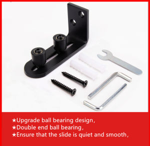 【COD&Ready Stock】Floor Guide for Bottom Of American barn door sliding door swing stopper ground guide belt bearing double wheel silver galvanized swing stopper Adjustable Wall Mount Stay Roller Guide Ball Bearings