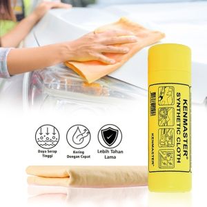 Kanebo Kenmaster POPEYE Jumbo Asli - Plas Chamois Kenmaster Original Besar dengan Tabung 43x32cm like Aion