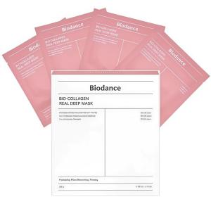Biodance Bio-Collagen Real Deep Hydrating Overnight Hydrogel Pore Minimizing 4Pcs