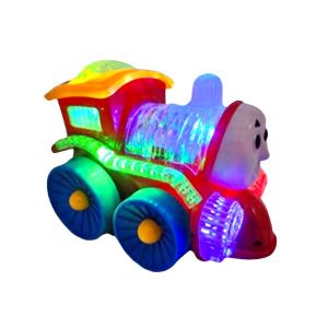 Train Toys Bump and Go Dancing Train with Music Train Mainan kereta api