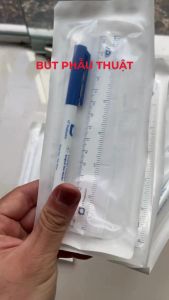 Bút đánh dấu phẫu thuật tiệt trùng đánh dấu vết mổ vô trùng trong phẫu thuật VT