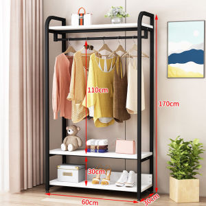 [Sg Sales] Clothes Hanger Stand Hat Rack Clothes Rack Bedroom Hanger Clothes Rack Room Coat Rack Balcony Clothes Hanger With Wheels  Bedroom Save Space Coat Hanger Drying Rack