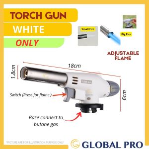 Flame Gun Camping gas with Butane GasWelding torch Lighter gun Gas Burner Torch Gun Portable gas refill Pemetik api Gas masak