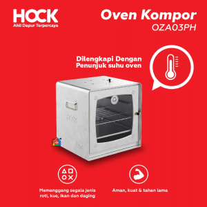 Hock Oven Kompor Tangkring 29 L Zinc Aluminium Putaran Hawa 03 OZA03PH