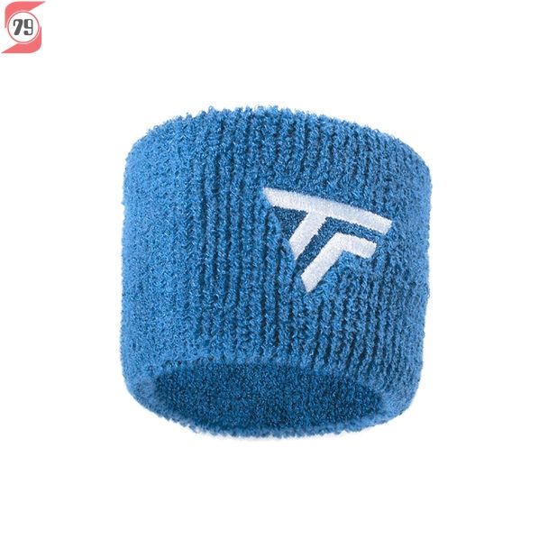 Tecnifibre Polsini Assorbenti Marine X2 (2 Pezzi) - Unisex, Elastici, Con Logo Ricamato