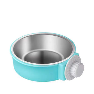 Pet Bowl Dog Bowl Hanging dog bowl stainless hanging dog bowl hanging cat food bowl cat bowl hanging bowl Rabbit Bowl