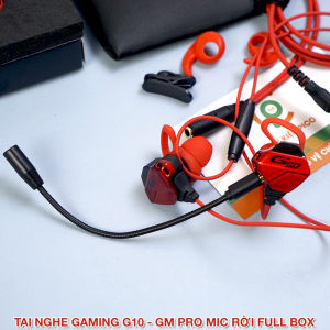 Tai nghe gaming mic rời G5/ G20 Lite/ G10/ GM PRO 3.5mm Type C - Tai nghe Plextone có dây có mic G20/G30/G50 xMOWi RX3