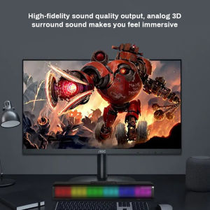 Wireless Bluetooth Speaker TWS RGB Rechargeable Long Life TF AUX For Phone Computer Laptop