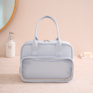 Clear Travel Makeup and Toiletry Large Storage Organizer Bag RH2581